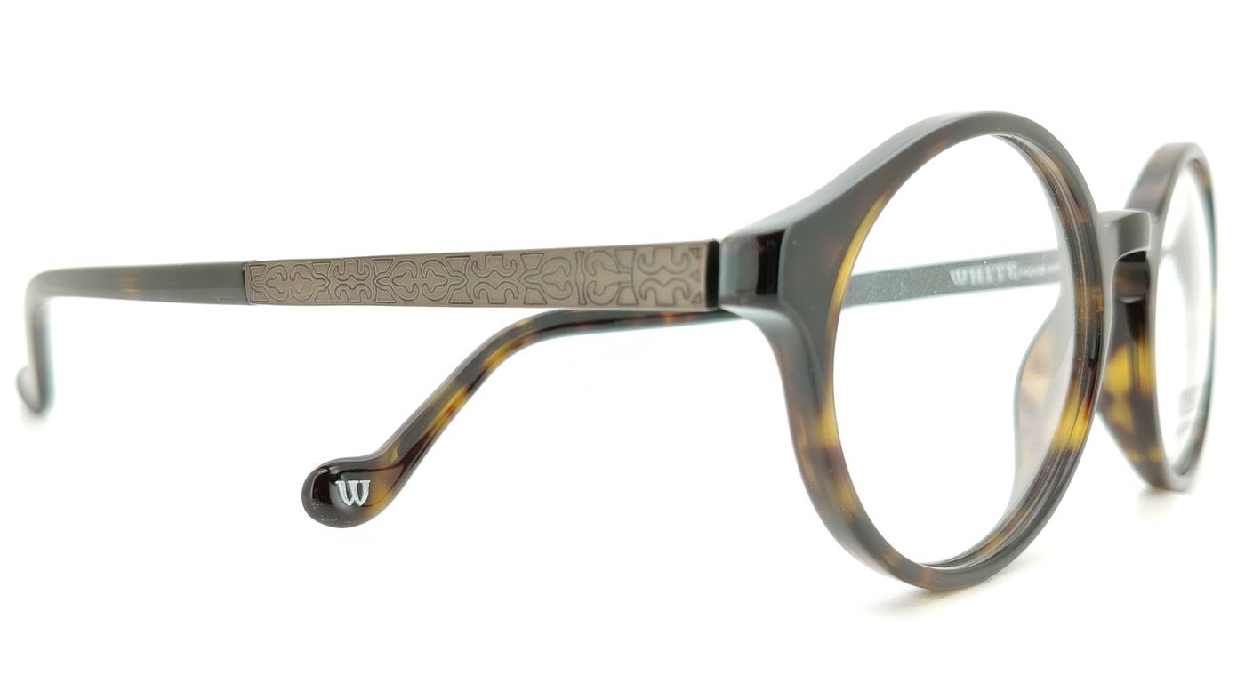Unisex - Chocolate Brown - White Fascade Art - Image 2